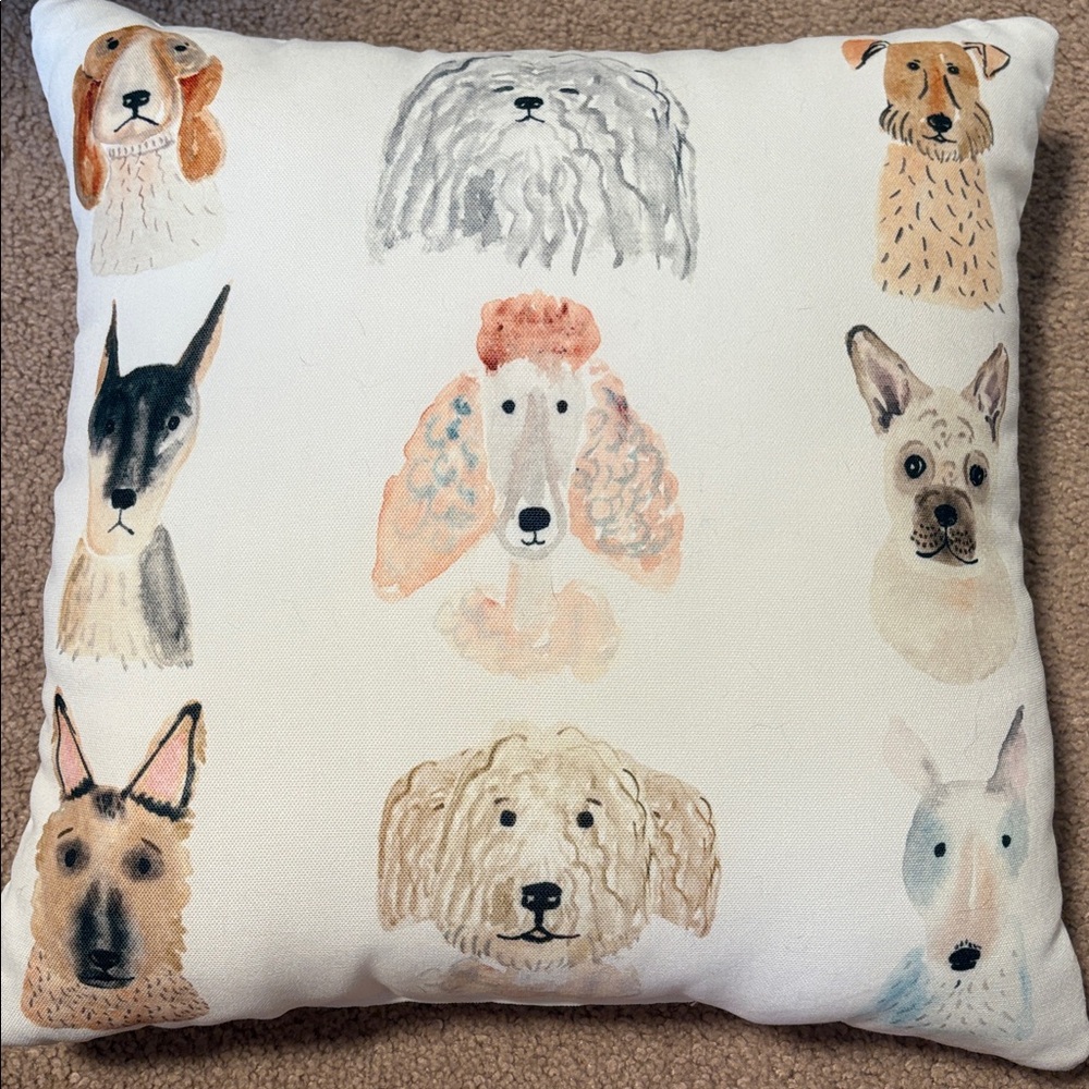 Dog Breed Pillow